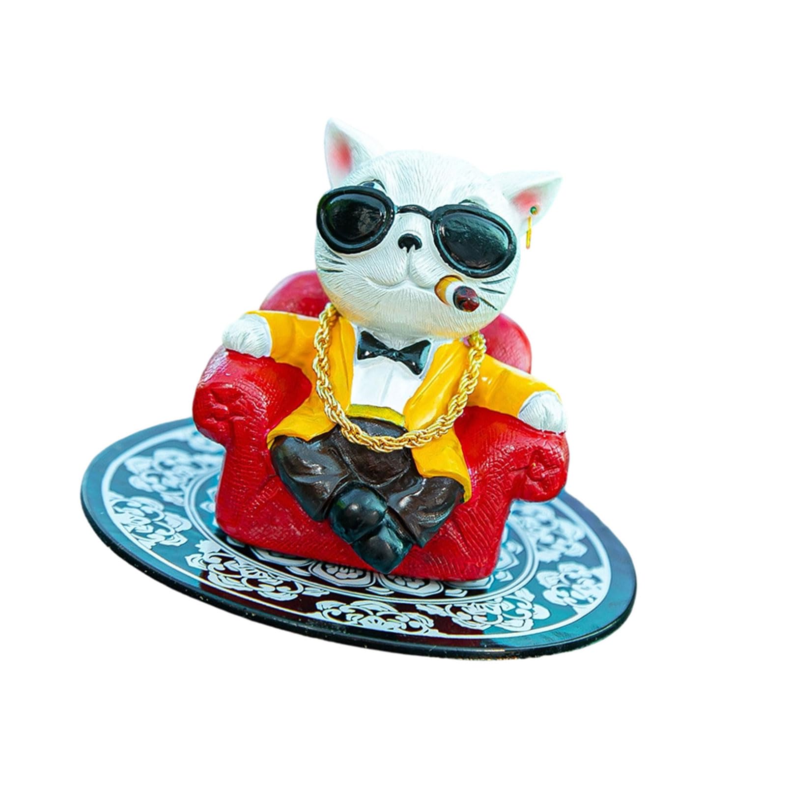 HZBB Car Rearview Mirrour Accessories, Sofa Animal Car Dashboard Decoration Cars Ornament, Funny Automotive Automotive