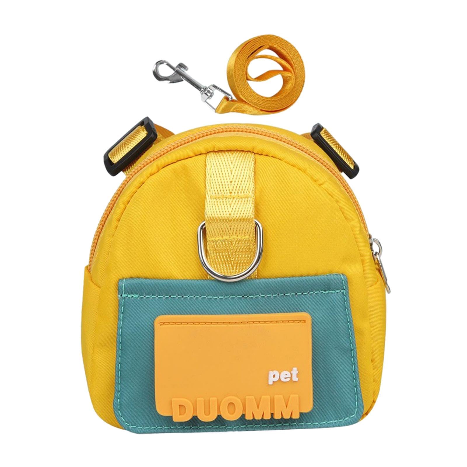 Enakshi (LABEL) Dog Backpack Harness With Leash Adjustable For Camping Daily Walking Outside Yellow M|Pet Supplies|Dog Supplies|Carriers&Totes (B0D4M8QQF7) Amazon Price History, Amazon Price Tracker