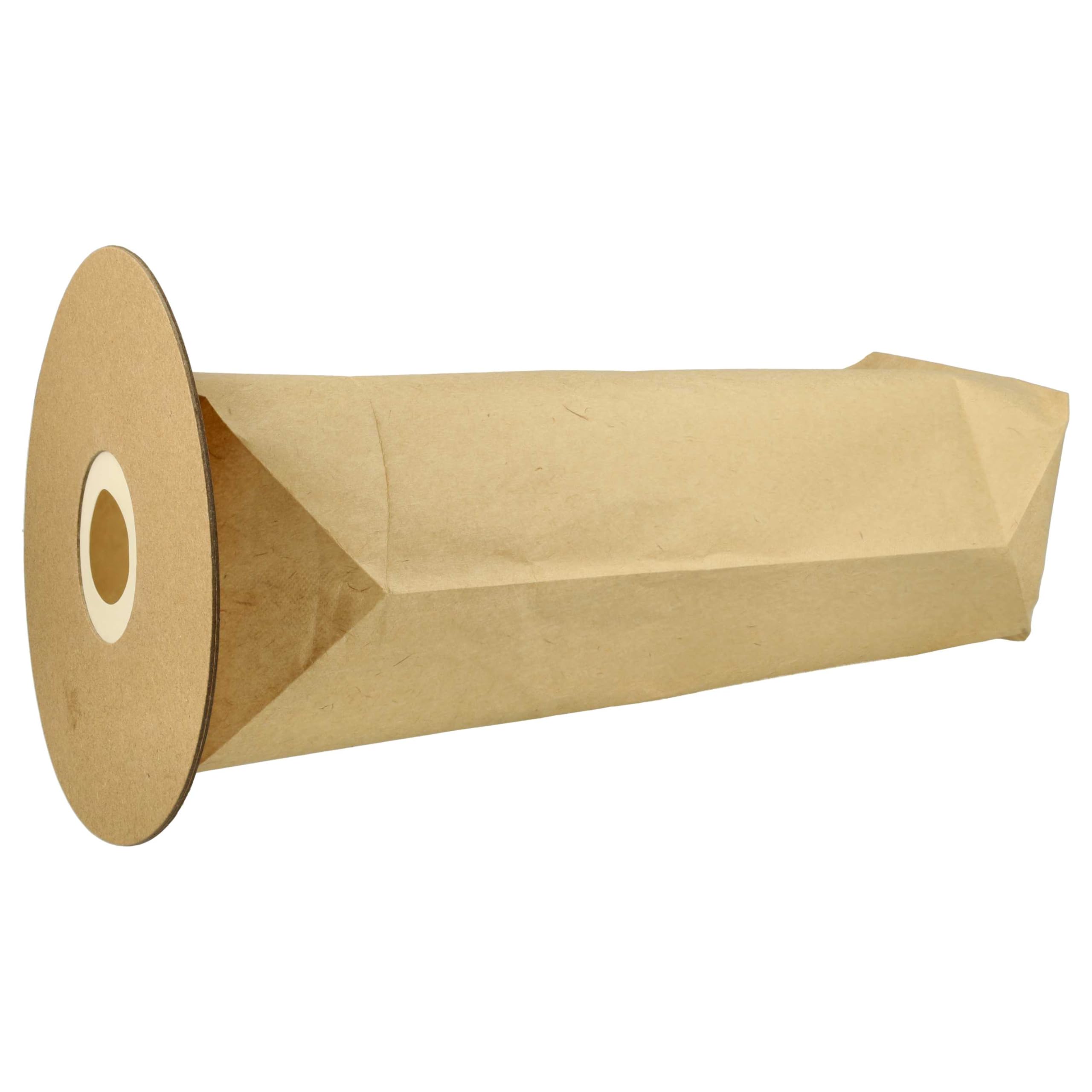 Vhbw 10 Sacchetti Carta Per Aspirapolvere – Compatibili Con Cleancraft FlexCAT 104 – Sostituiscono 7013353 – Marrone - 3
