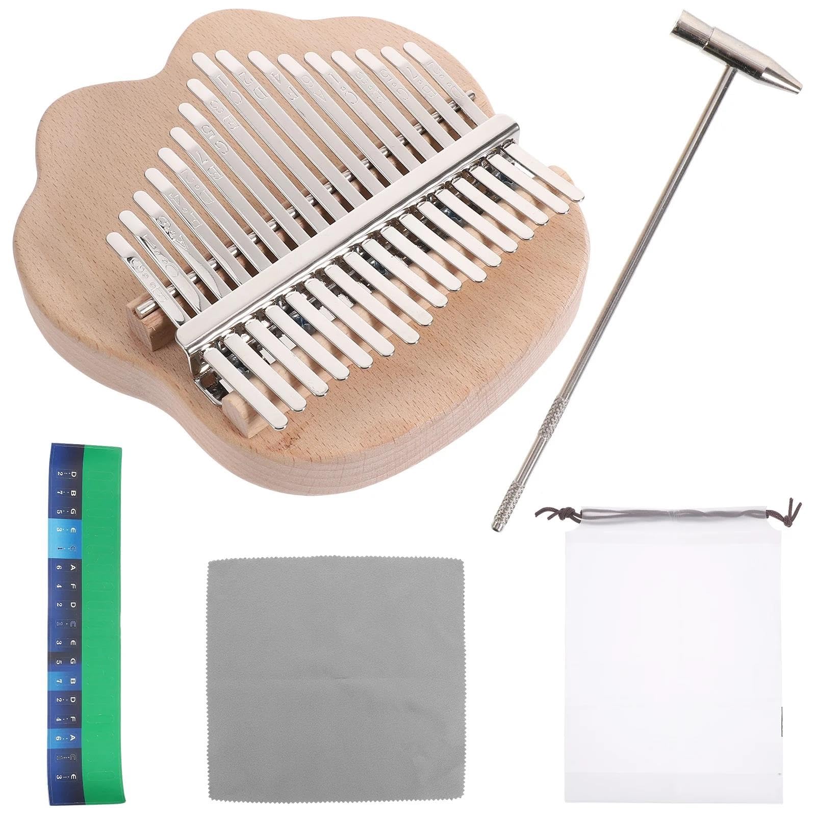 Kalimba Principiantes Un Instrumento Kalimba Portátil De 17 Teclas Adecuado Para Principiantes Adultos.