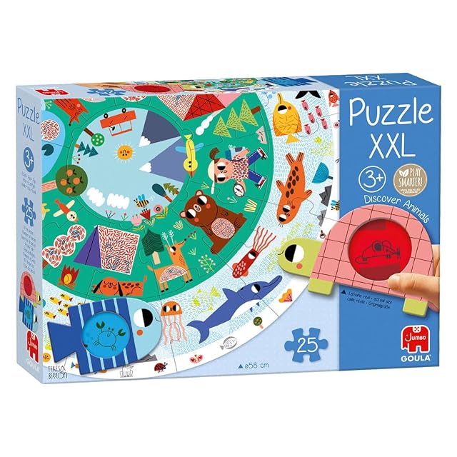 Puzzle XXL Descubre Animales