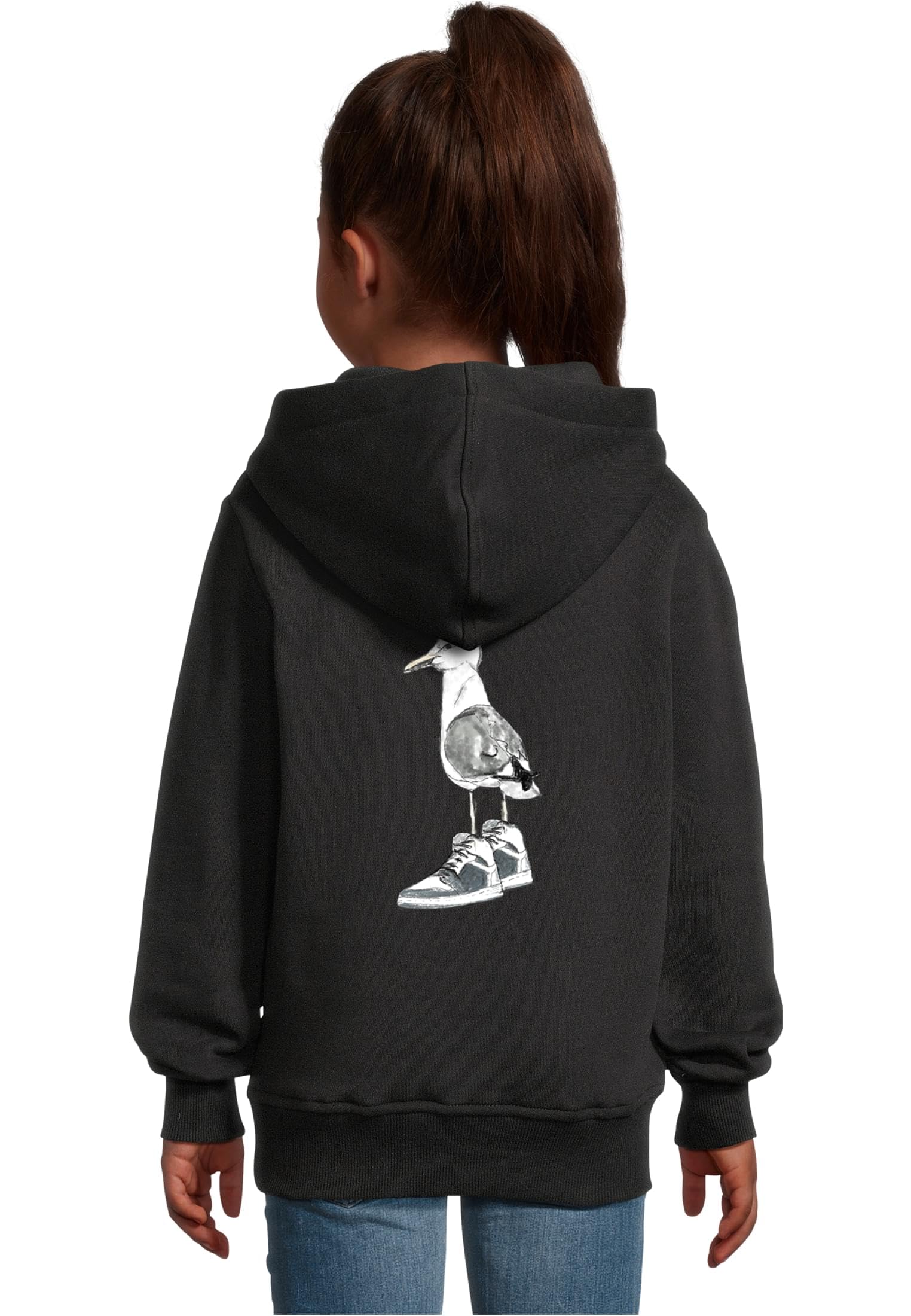 Mister tee Mtk398-the Seagull Sneakers Kids Basic Essential Hoody Sudadera con Capucha Niñas (Pack de 1)