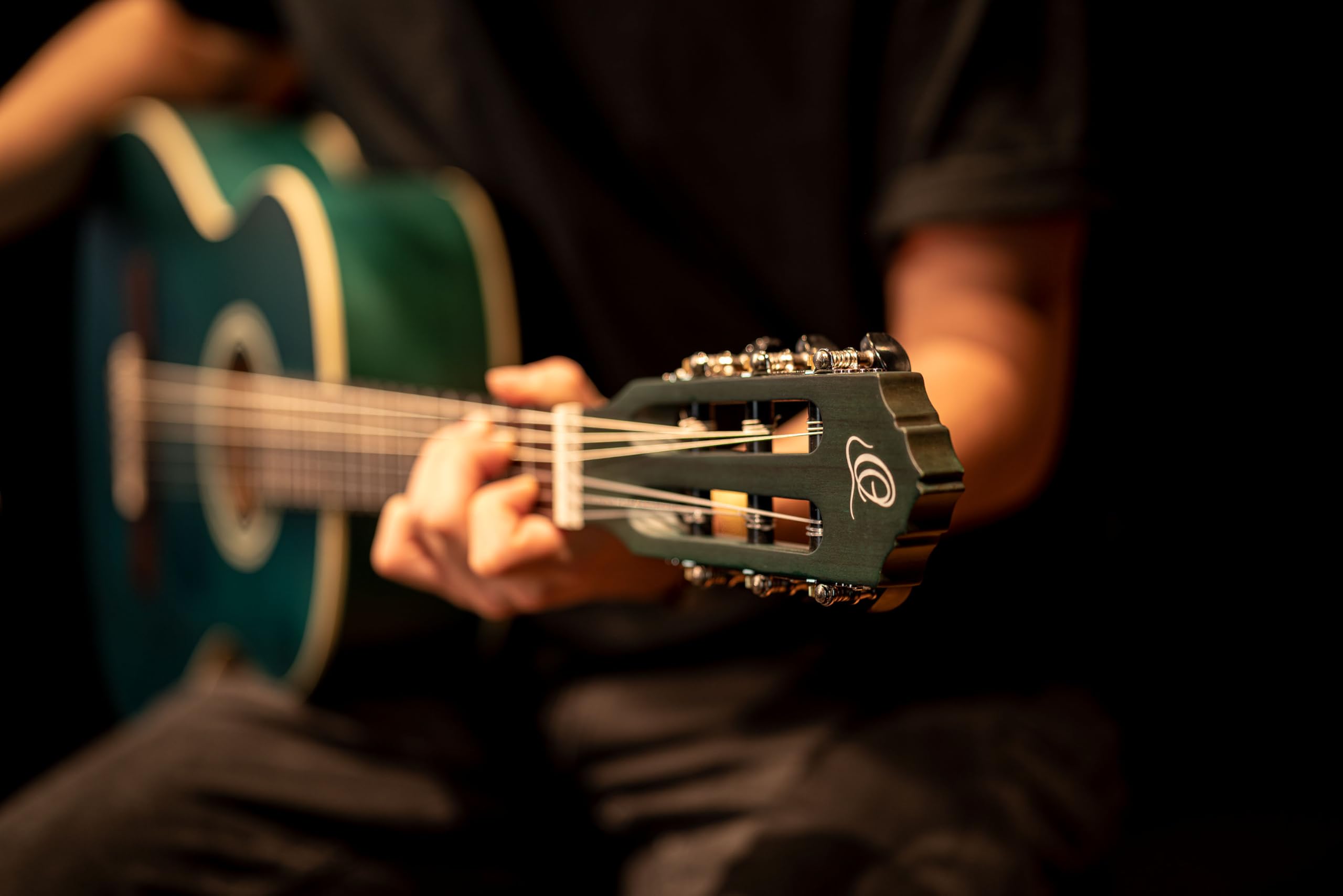 Ortega Guitars 3/4 Konzert Gitarre – Student Series – Fichte, Katalpa, Blau (RST5M-3/4OC)