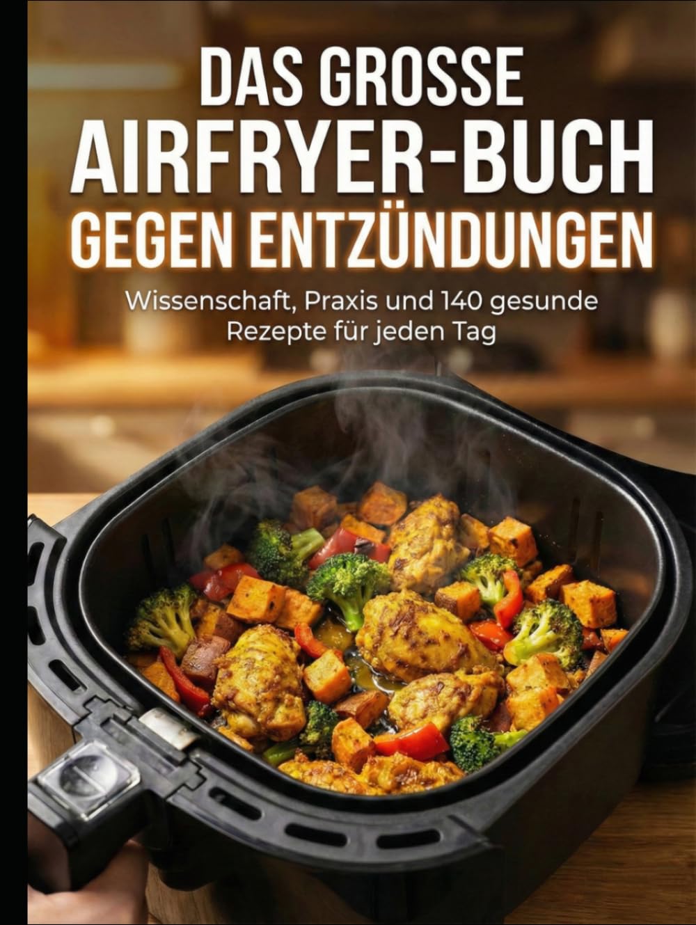Das große Airfryer-Buch gegen Entzündungen: Wissenschaft, Praxis und 140 gesunde Rezepte für jeden Tag