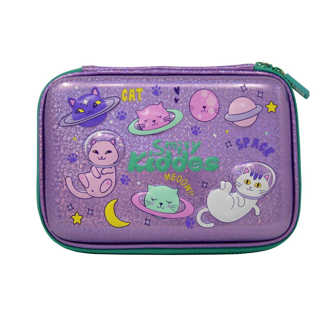 SMILY KIDDOS sparkle pencil case (Purple)