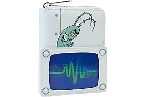 Loungefly SpongeBob SquarePants Plankton Krabby Patty Wallet