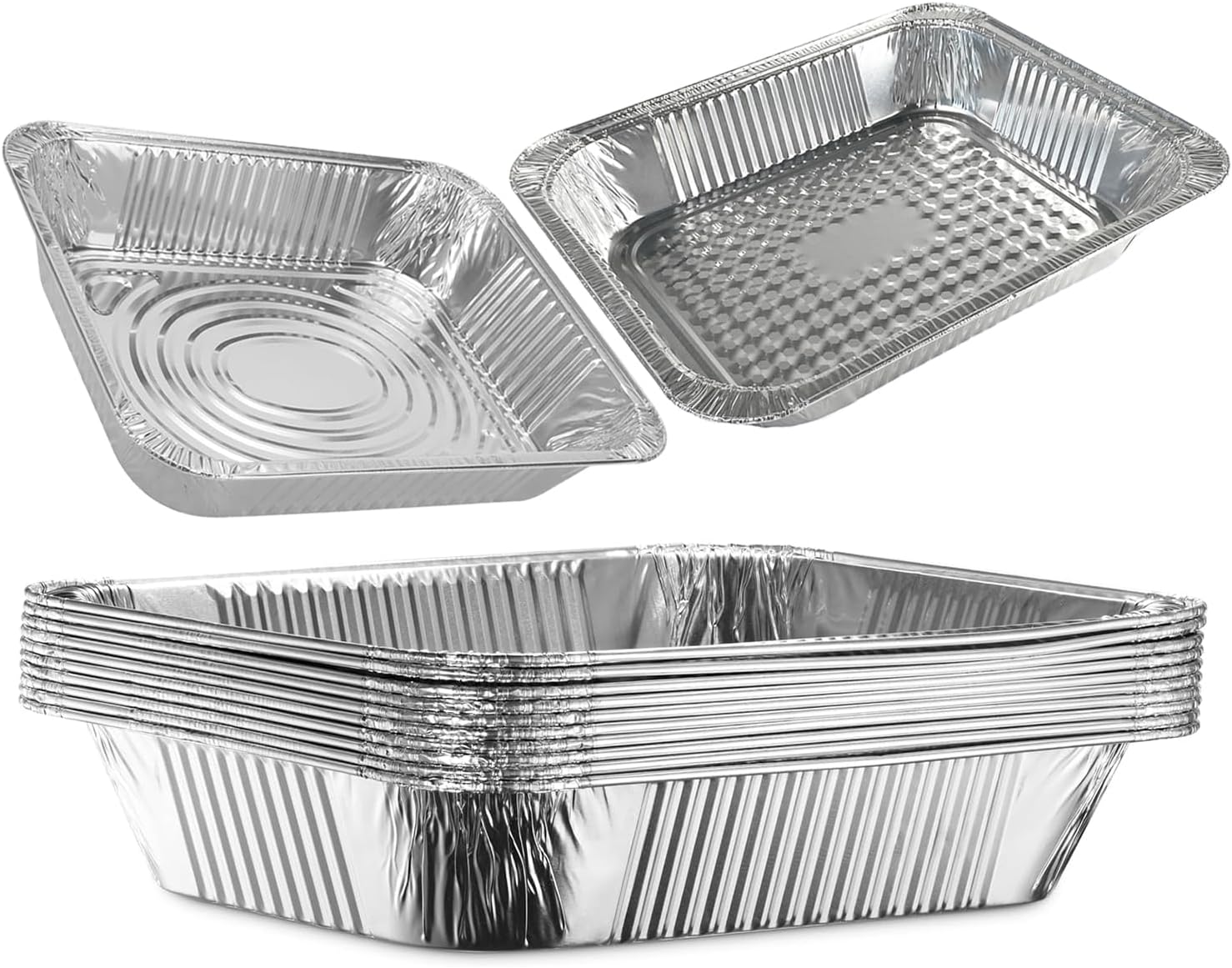 +9"x13"Aluminum Foil Pans (25+10 Pack)