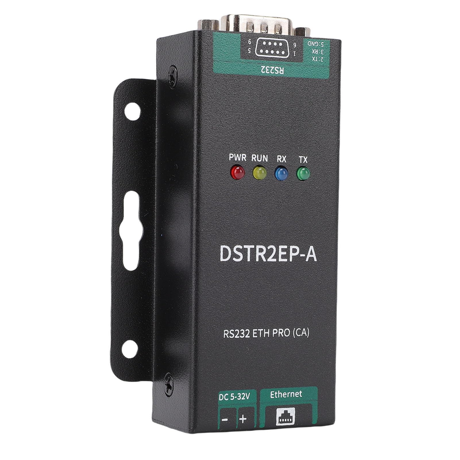 Alomejor to RJ45 Ethernet Converter, Bidirectional Data Transmission | Materiale in lega di alluminio, supporta Modbus , installazione industriale