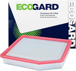 ECOGARD XA11705 Premium Engine Air Filter Fits Chevrolet Silverado 1500 5.3L 2019, Silverado 1500 6.2L 2019, Silverado 1500 4.3L 2019, Silverado 1500 2.7L 2019 | GMC Sierra 1500 6.2L 2019