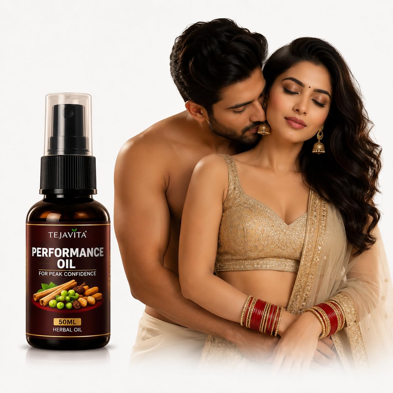 Massage Oil for Men Linnग को लम्बा, मोटा। और हार्ड करने का तेल - Get you Nunuu* Like African for better Strength and Energy | Natural Formula With Pure and Ingredients Shatavri, Safed Musli & Gokhru, Jaivitri | 50ML-image-14