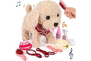 Interactive Walking Plush Puppy Toy Dog