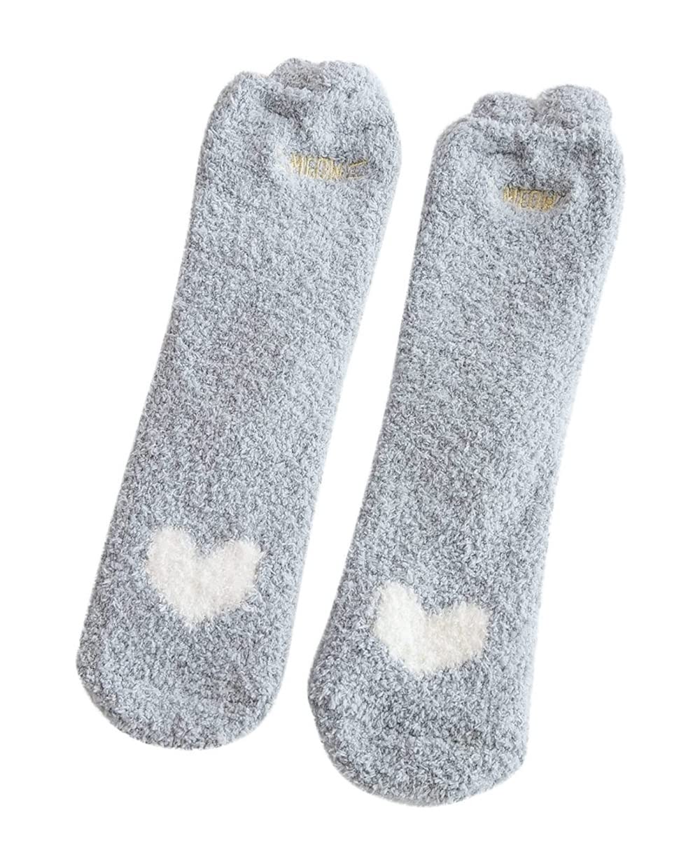 Wintersocken Bettsocken 5 Paar Flauschige Thermosocken Damen Winter Warm Super Weich Verdickte Socke Bequem Warme Flauschige Socken