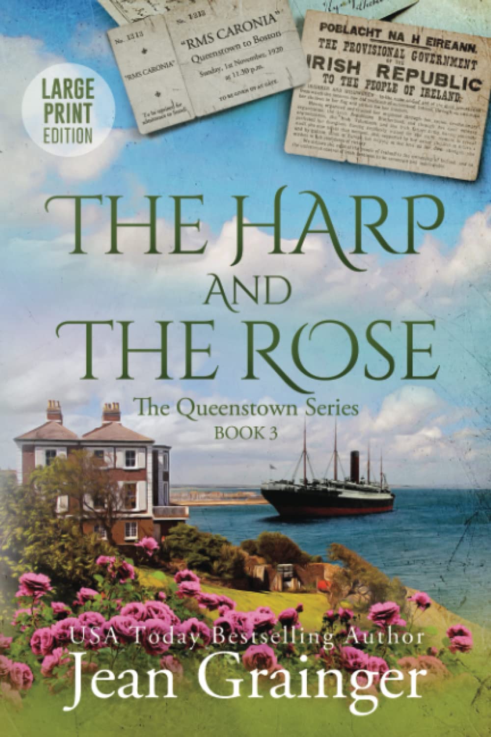 The Harp and the Rose: The Queenstown Series - Book 3 Large Print