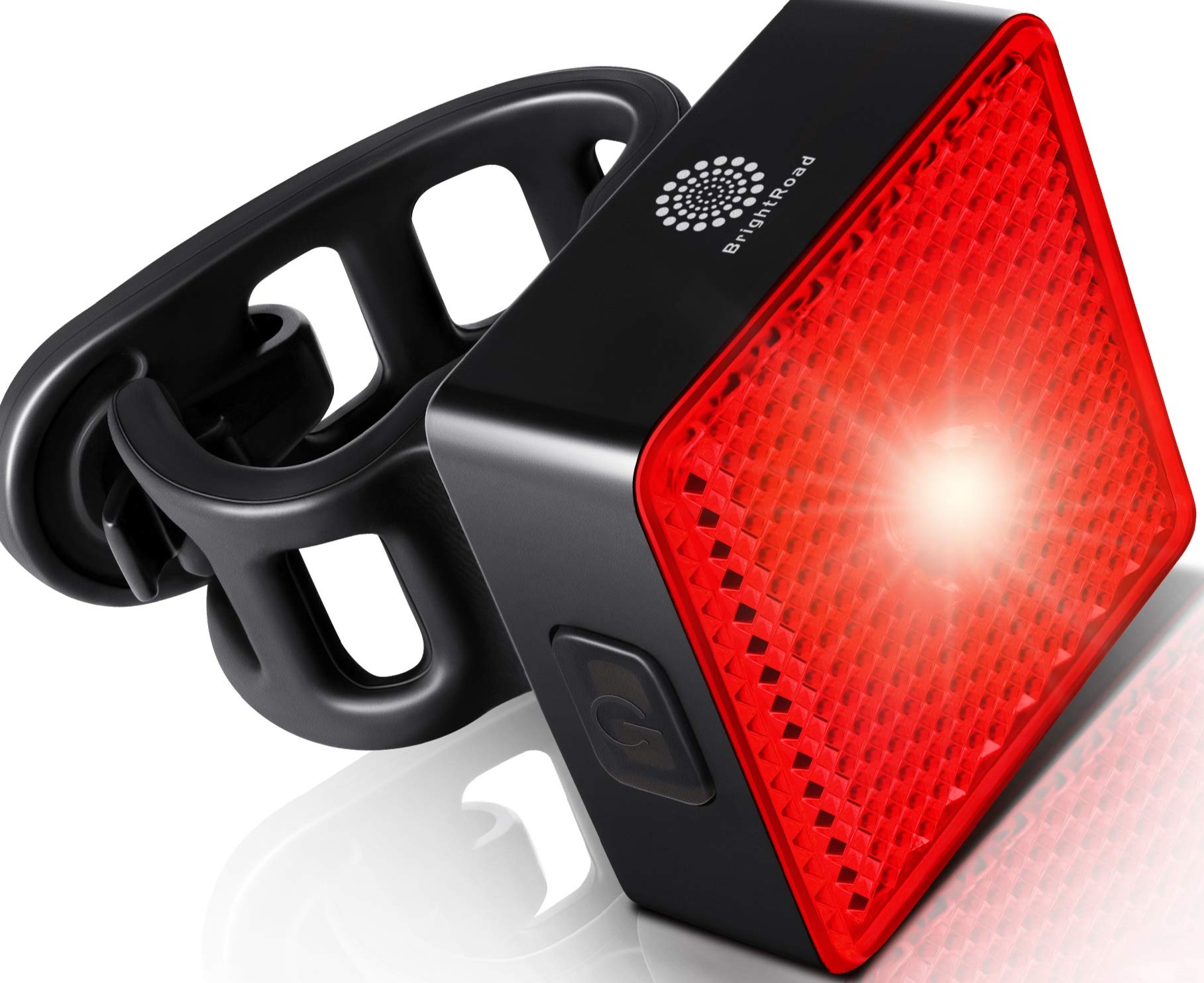 Bike Helmet Light, 8000 Lumens Bike Headlight Rechargeable, Front Bike Lights for Night Riding, 7 Modes, Wide Beam, IPX6 Waterproof Light with Upgrated Adjustable Mount Strap and Angle