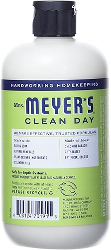 Miniatura 16 de MRS. MEYER'S Clean Day - Limpiador en crema de bicarbonato de sodio, corta la grasa, esmalte sin arañazos, verbena de limón, 16 onzas líquidas