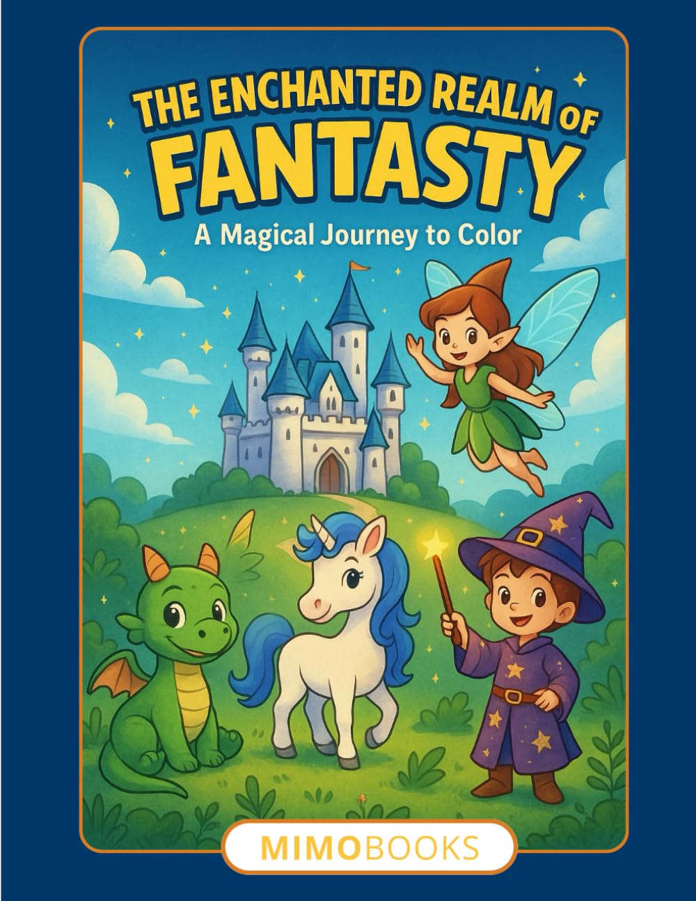 THE ENCHANTED REALM OF FANTASTY: A Magical Journey to Color