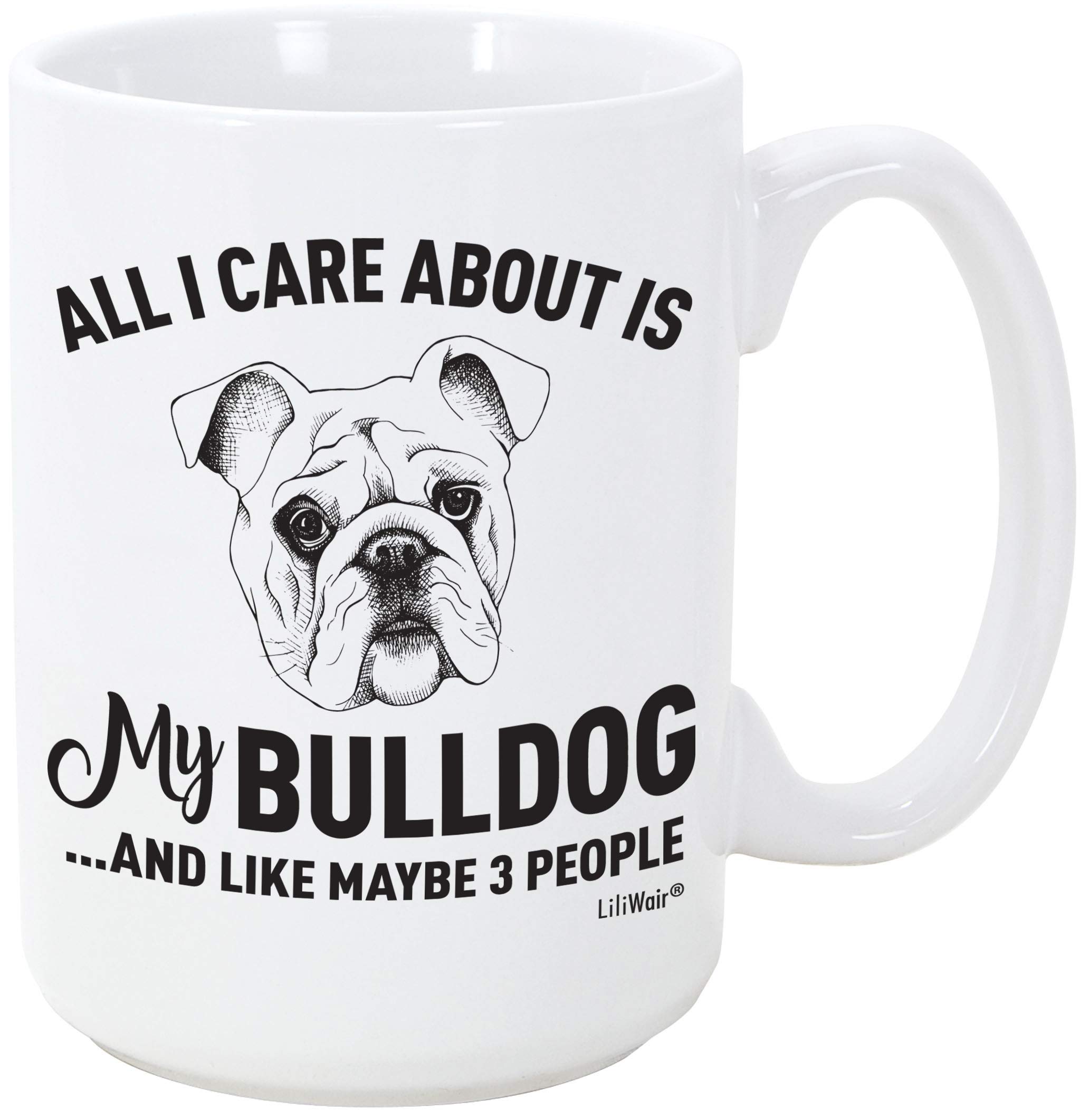 Bulldog Mom Gifts Mugs For Christmas Women Men Dad Decor Lover Decorations Stuff I Love Bulldogs Coffee Accessories