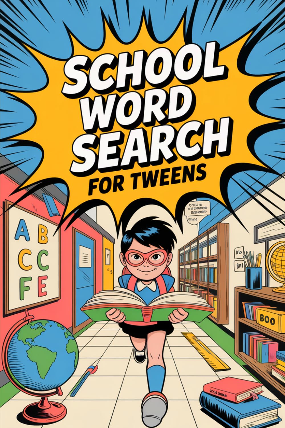 School Word Search for Tweens: Engaging Puzzle Activity Book for Ages 9-12
