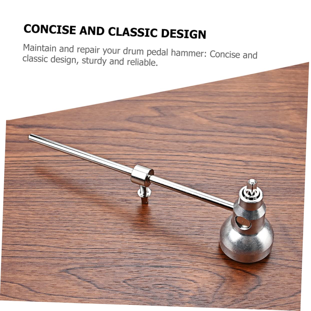 ibasenice 2pièces Marteau Réglable Pour Grosse Caisse Métal Accessoire De Percussion Pour Batteurs Remplacement De Pédale De Batterie Instrument De Musique Professionnel