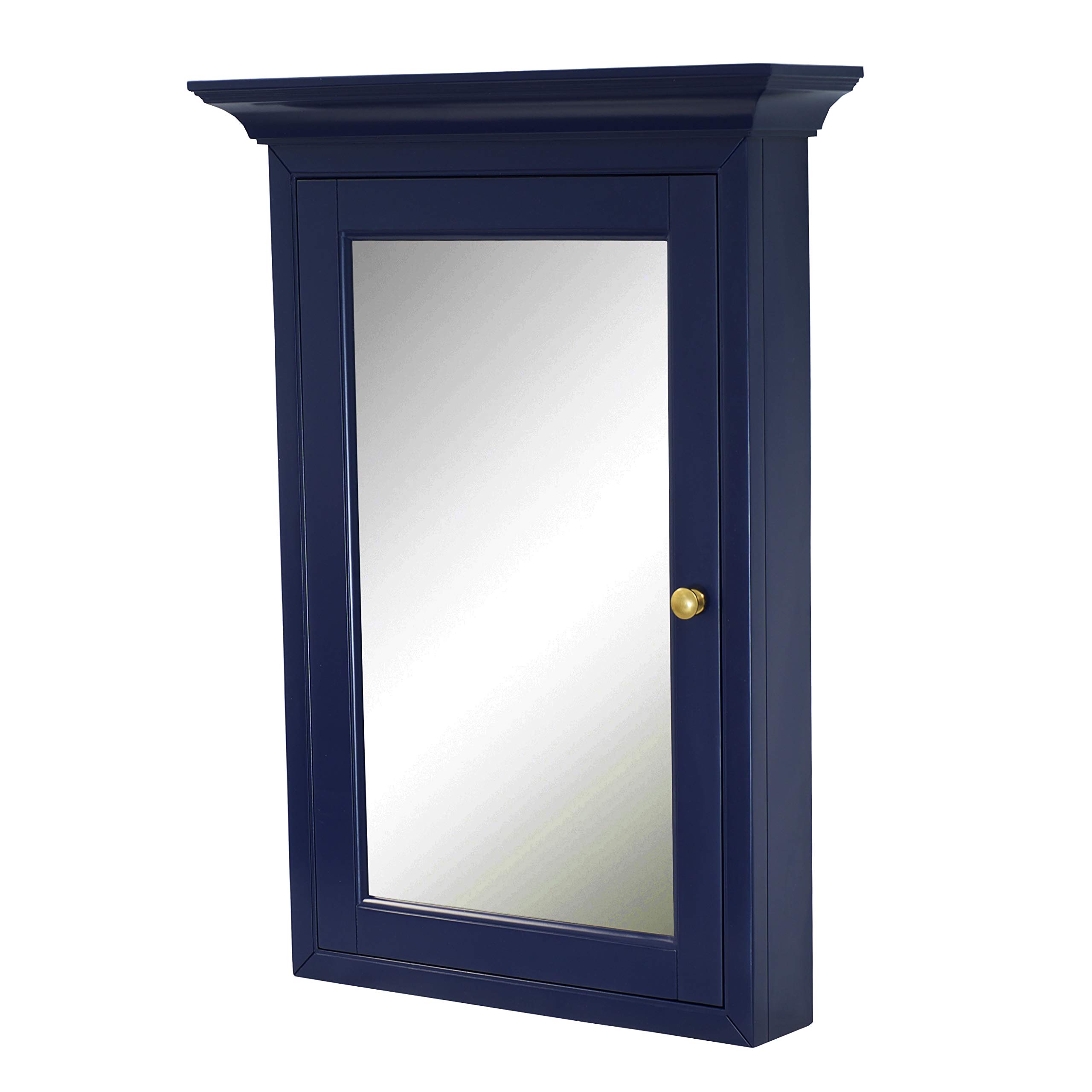 Kitchen Bath Collection Newport Wall-Mounted Medicine Cabinet (Royal Blue)