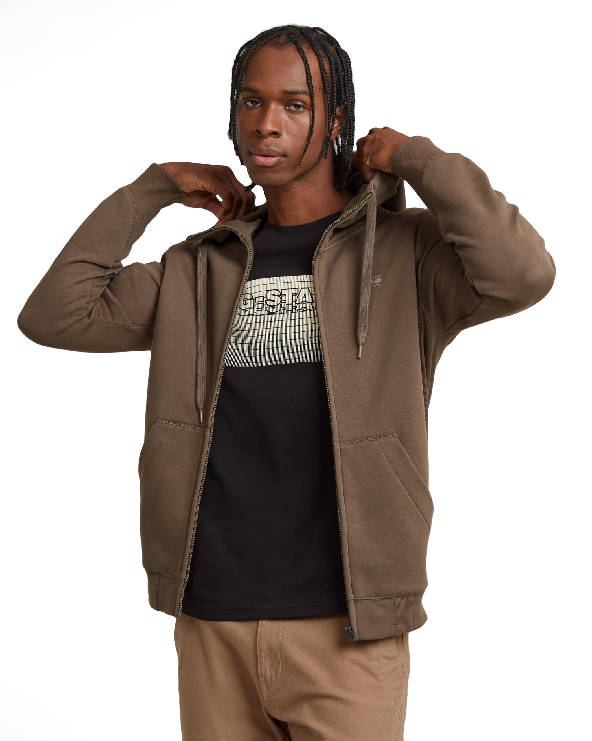 G-Star Herren Premium Core Zip Thru Hoodie