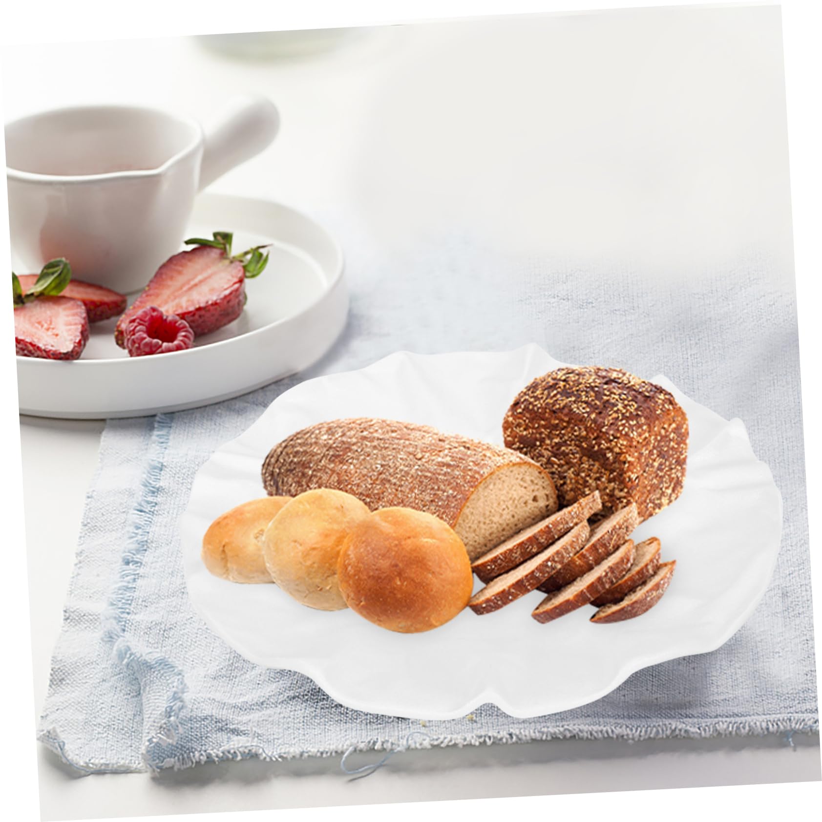 Cabilock Piatto in Ceramicai Piatti Da Servizio Alimentare Multifunzionale Per Insalata Dessert Pasta E Antipasti Per Casa Ristorante Caffetteria