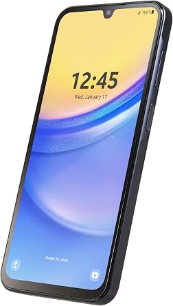 Verizon Prepaid Samsung Galaxy A15 5G, 64GB Prepaid Smartphone, 6.5 FHD+ Super AMOLED Display, 50MP Triple Camera, Long Lasting Battery, Android 14, Black - Locked to Verizon Prepaid