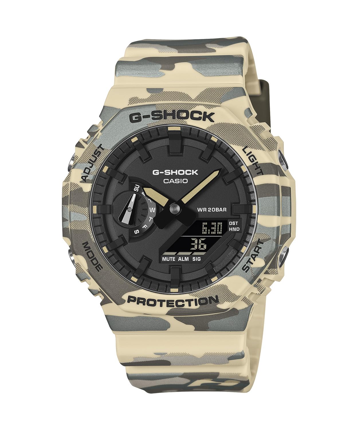 Casio G-Shock 2100 Series Camouflage Watch GA-2100CM-5AER - 1