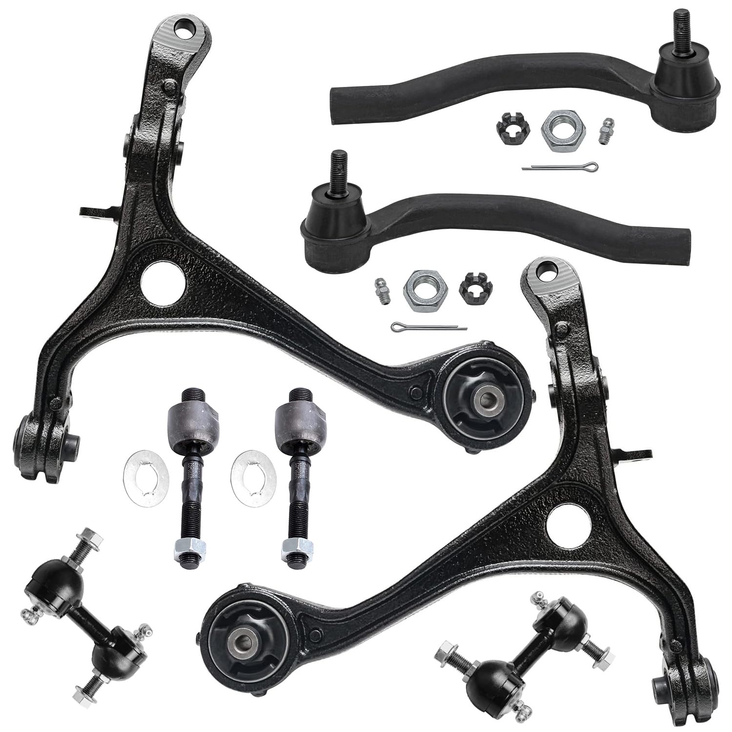 Detroit Axle - Front 8pc End Suspension Kit for Acura 2004-2008 TSX