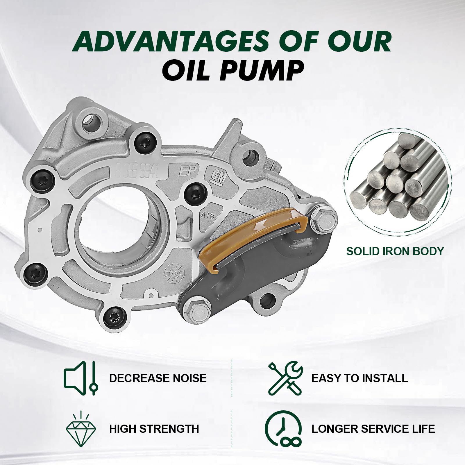 Amazon.com: Engine Oil Pump M353 12640448 224-43667 - Oil Pump 