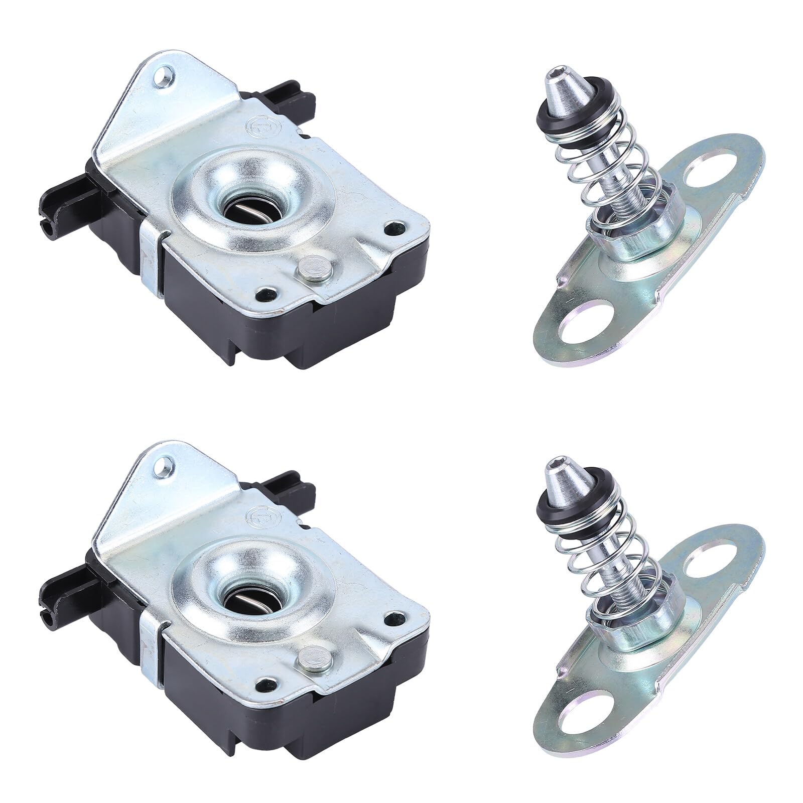 2 lucchetti per cofano superiore e inferiore, compatibili con 3 E46 5 E39 X5 E53 Z8 E52 51238229807 51238203859