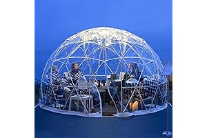 Garden Dome Igloo - Backyard Oasis for Alfresco Dining