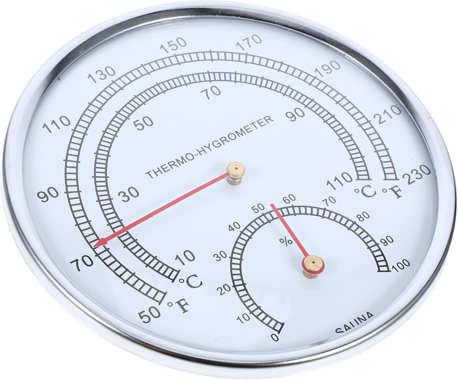 Sauna Thermometer Hygrometer Temperature Humidity Meter Large Screen