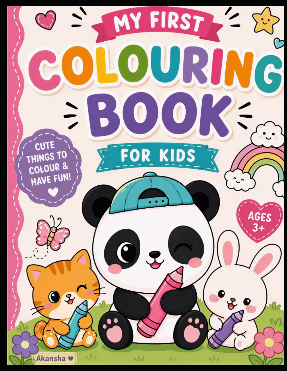 My First Coloring Book for Kids