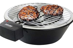Better Chef Indoor Electric Barbecue Grill | 12-Inch | 1-KW | Stainless...