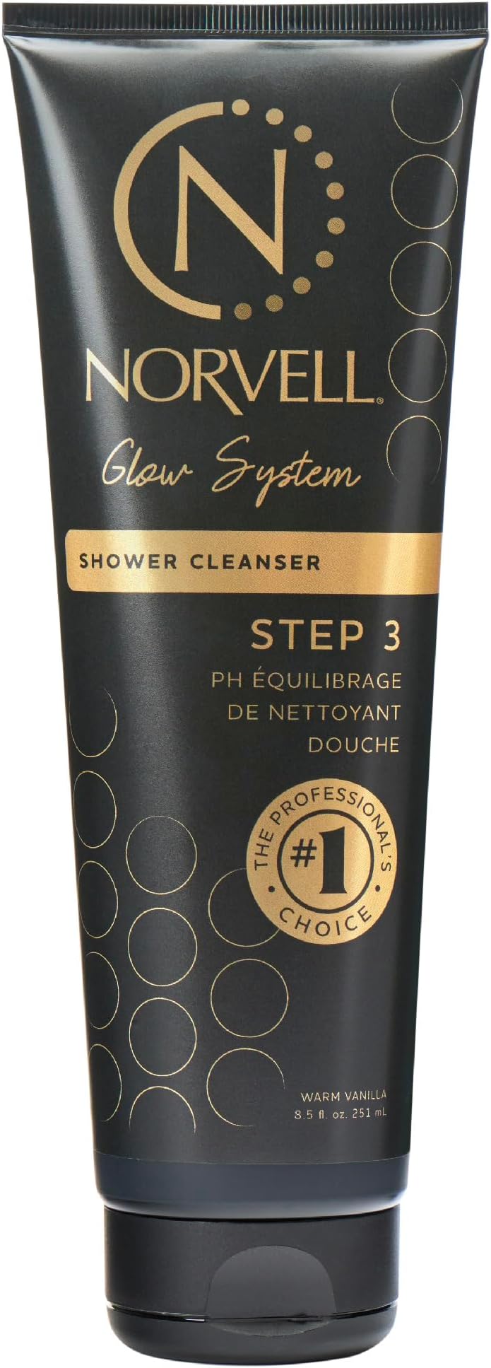 Post Self Tanner pH Balancing Cleanser Body Wash 8.5 fl oz – Gentle Self Tan Safe Formula to Maintain Even Color, Extend Sunless Tanning & Leave Skin Soft and Hydrated