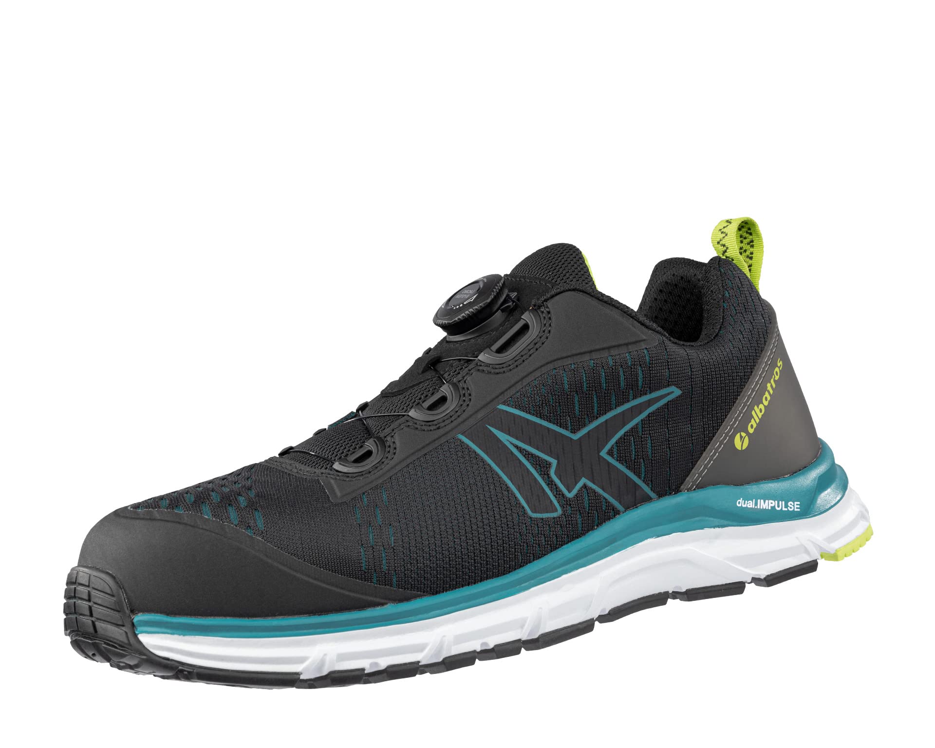 ALBATROS AER55 Impulse Low Scarpe antinfortunistiche da lavoro S1P ESD HRO SRC tappo in fibra di vetro anti-perforazione senza metallo antiscivolo resistente al calore unisex