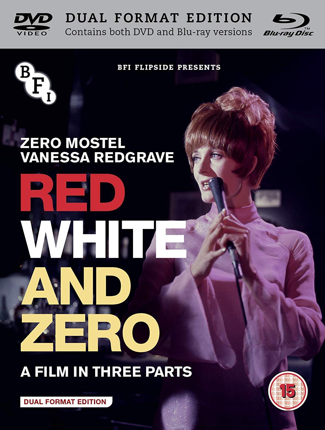 Red, White and Zero - BFI Flipside (Blu-ray + DVD, 2018, 2-Disc Set)