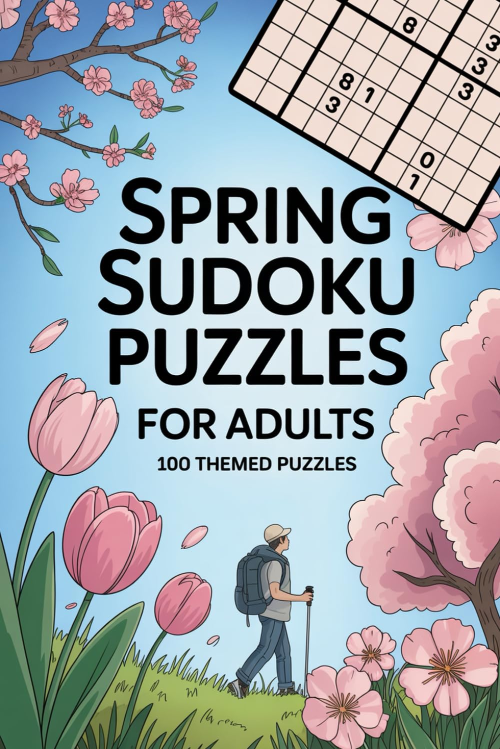 Spring Sudoku Puzzles for Adults: 100 Themed Puzzles: Engaging Puzzle Activity Book
