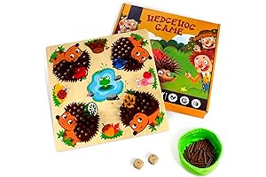 Hedgehog Game Fine Motor Skill Montessori Toy