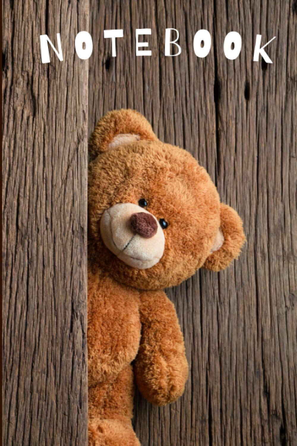 Notebook: Journal Teddy Bear Boys Girls Kids Teens Students Writing Notes