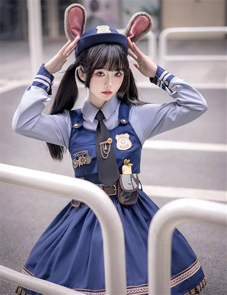 【ズートピア　ジュディ　コスプレ】全部セット♡ Amazon.co.jp: Angel Heart(G&J) ズートピア ジュディ コスプレ