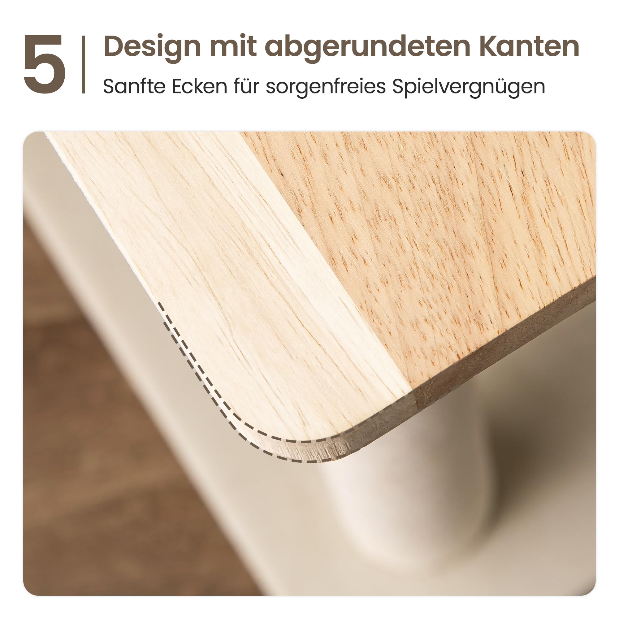 Moderner Kratzbaum, 178 cm Großer Katzenturm aus Holz für Wohnungskatzen, Mehrstöckiges Hochhaus-Katzenhaus mit Kratzpfosten, Gepolsterten Liegeflächen, Hängematte, Spielzeug zum Jagen, Beige