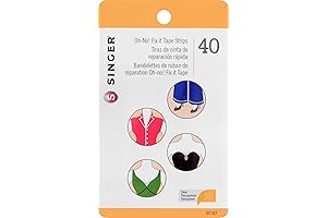SINGER Hem Tape Temporary: Double-Sided Quick Fix for Unnoticeable Clothing Alterations