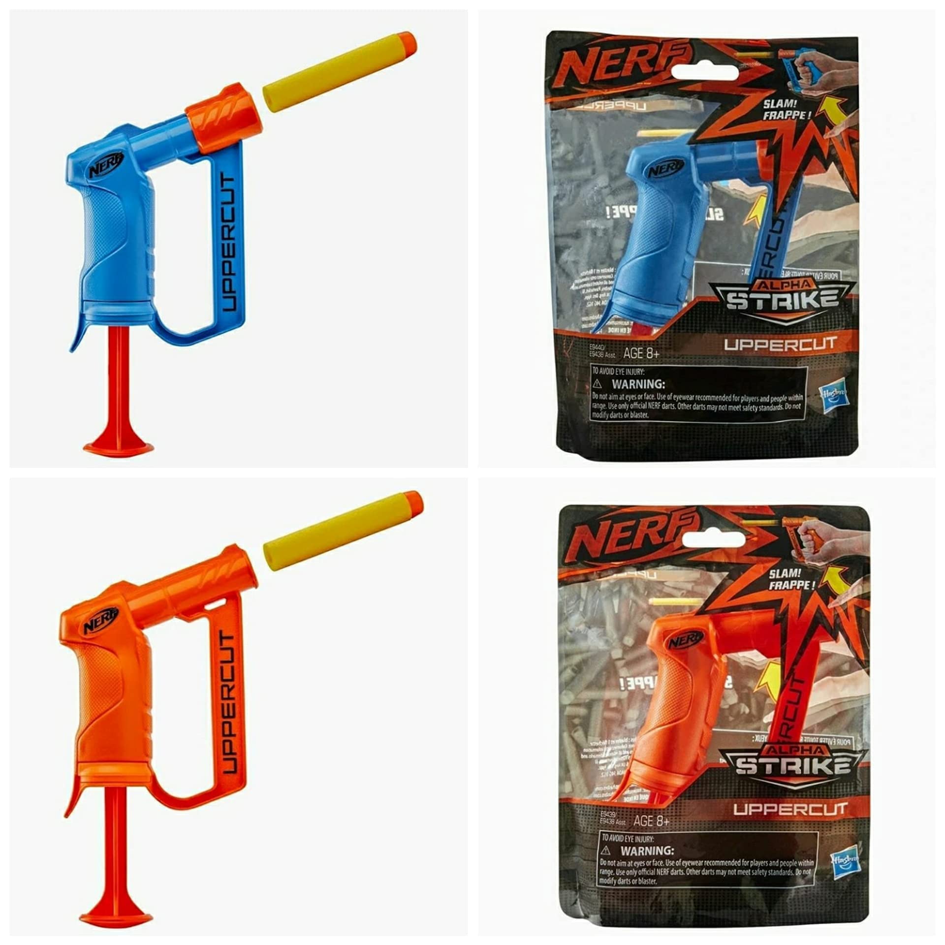 Amazon.com: Nerf Modern Uppercut Blaster - Blue, Ages 8+
