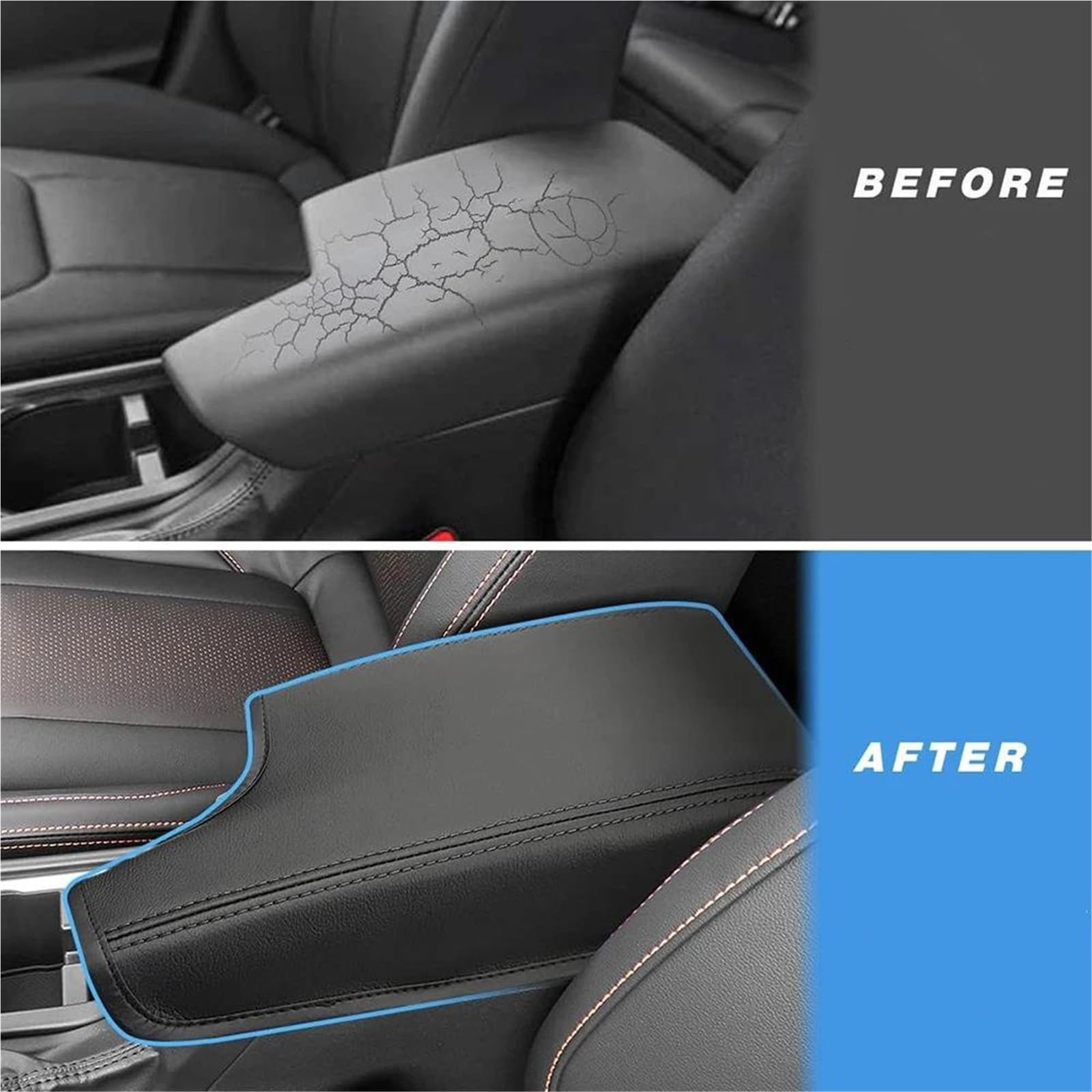 Armlehne Box Pad Protect Abdeckung Für Subaru Für Crosstrek 2018-2023