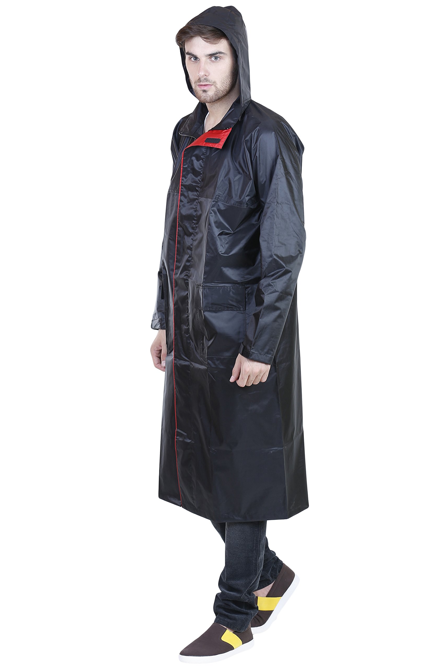 Self Design Men & Women Raincoat-121