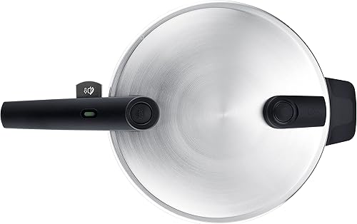 Miniatura 5 de Fissler Vitaquick - Juego de olla a presión premium, 6.3 cuartos de galón y tapa de vidrio