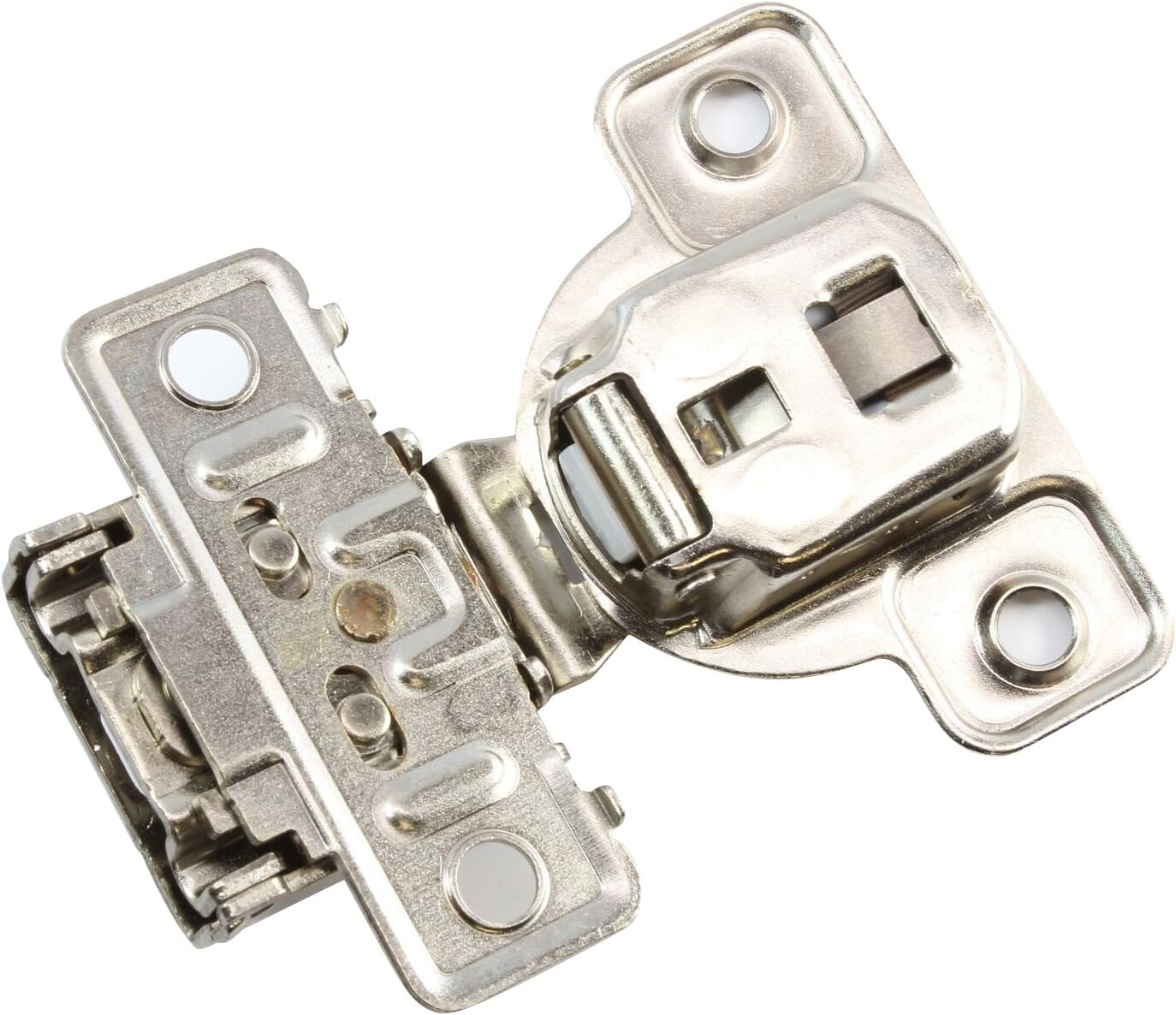 Salice 106 Degree Silentia E-Centhree 1/2" Overlay Screw On Soft Close Cabinet Hinge with 3 Cam Adjustment CUP37D9R (10 Pack)