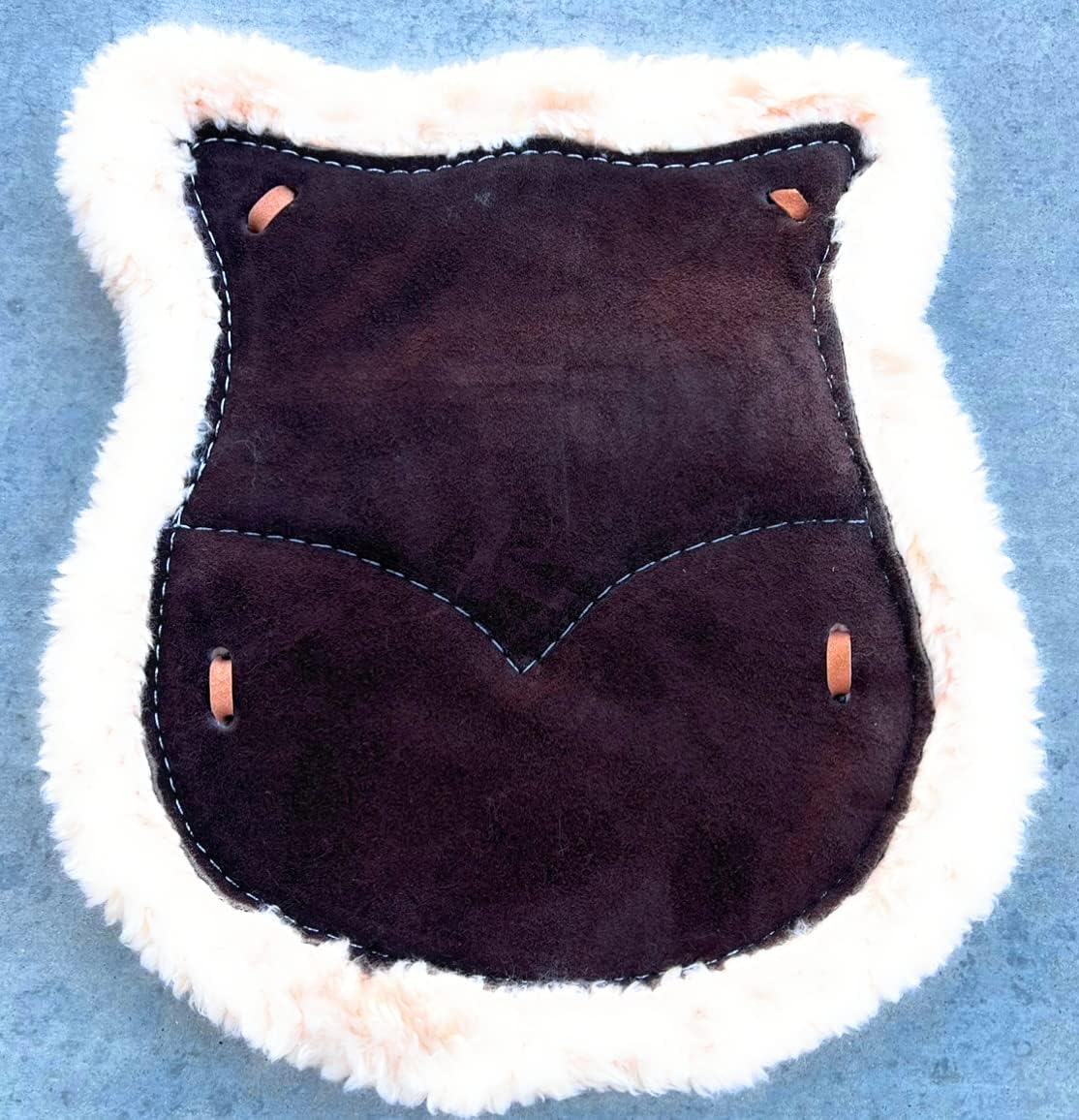 Western Saddle Wool Seat Cushion, Charro Saddle Asiento para Montura